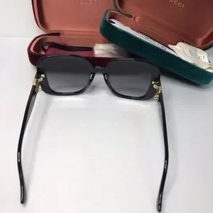 New - ?Original Gucci Grey Square Ladies Sunglasses GG1029SA 007 57. Gucci | Accessories | New Original Gucci Grey Square Ladies  main image 4